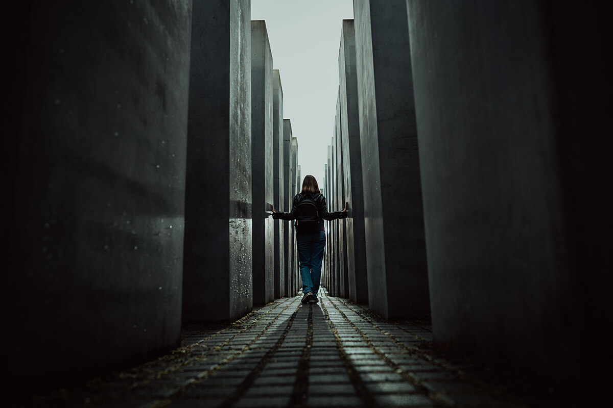 Holocaust herdenkingsmonument in Berlijn