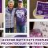 A vibrant collage of Purple Day events emphasizing epilepsy awareness.