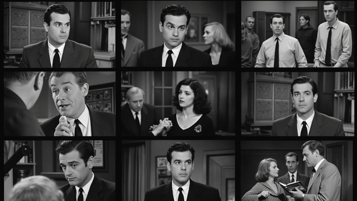 B bekende scènes uit The Twilight Zone.