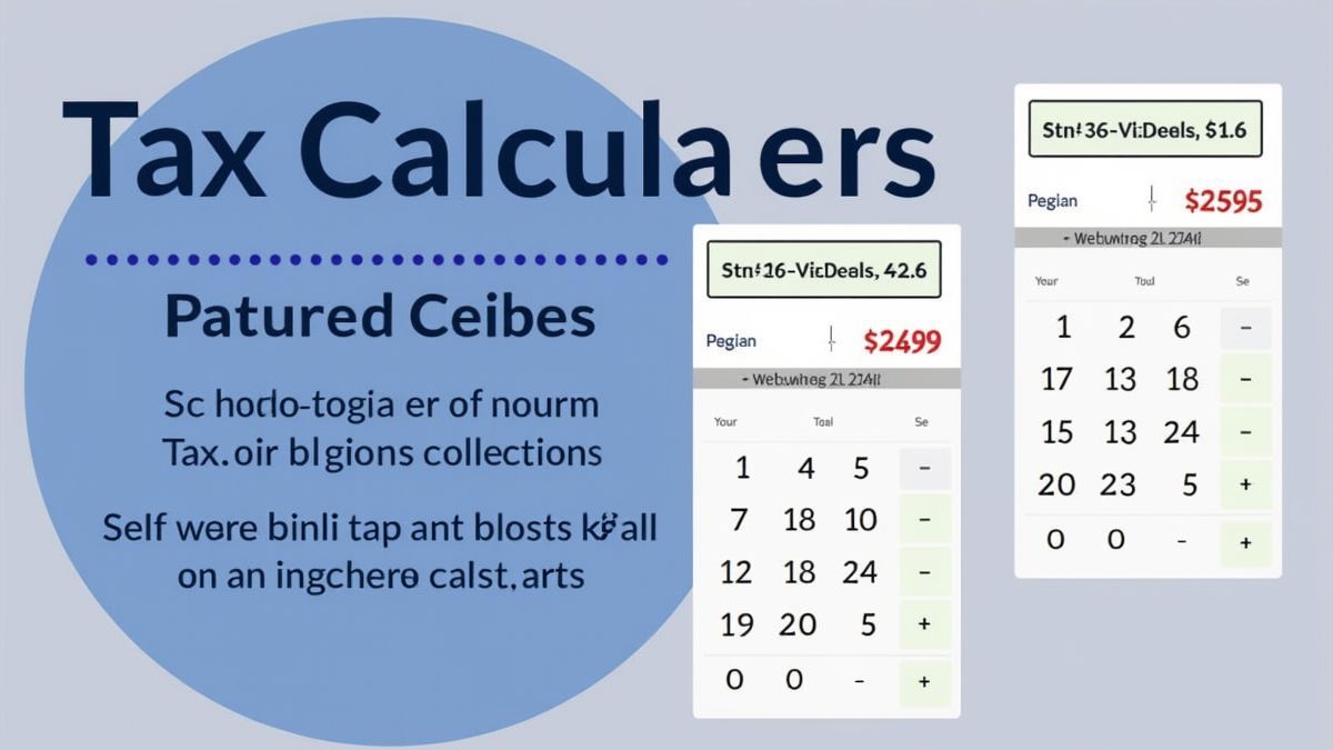 Belgische belastingcalculator in gebruik.