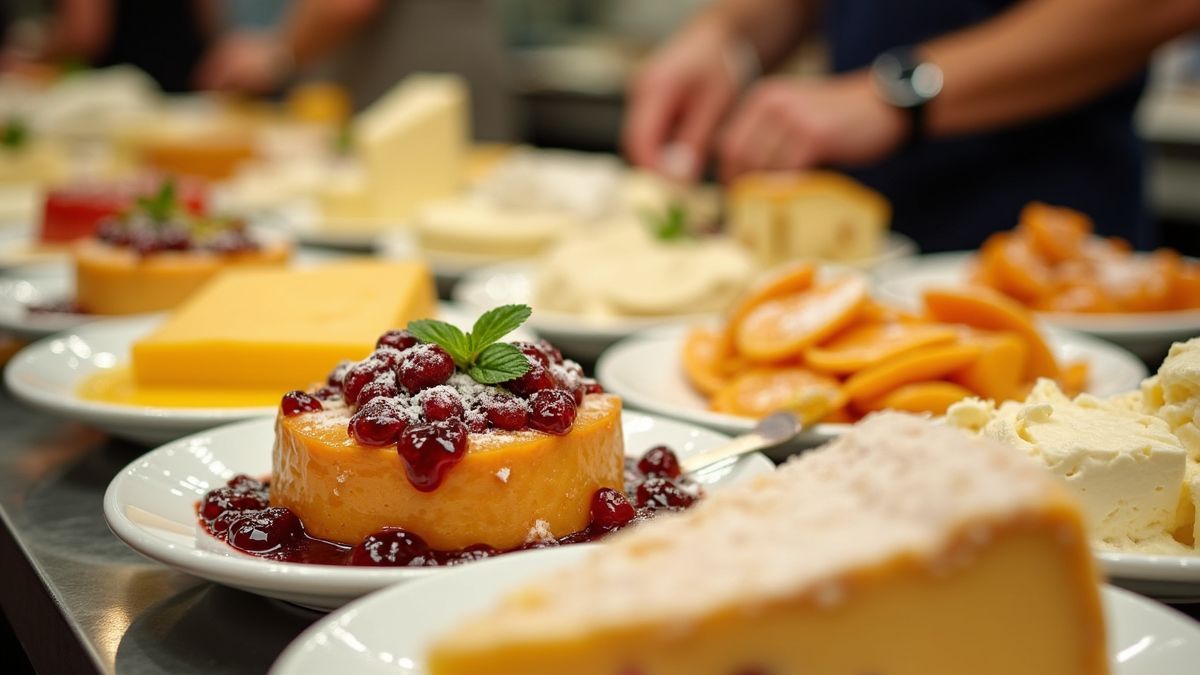 Belgische kaas en melkdesserts