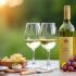 Buiten wijnproeverij met Pinot Grigio