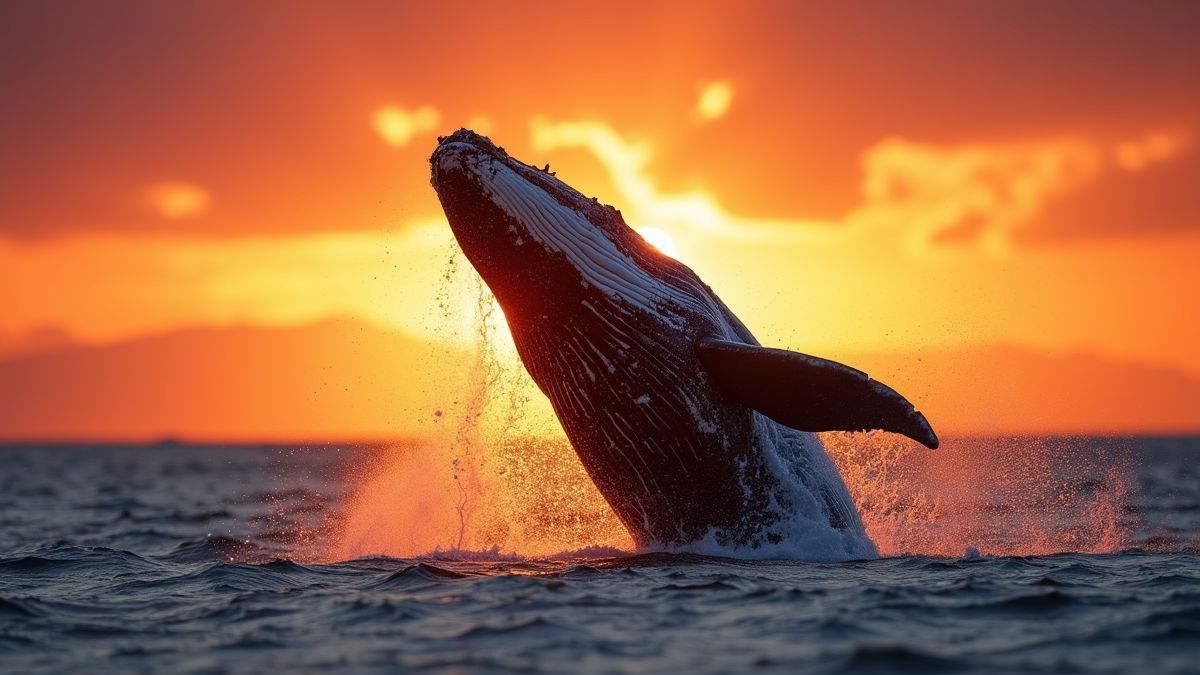 Bultrug walvis in Hawaii