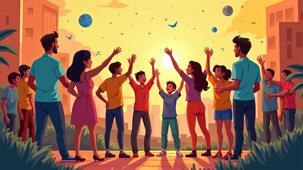 Cartoonisten vieren samen