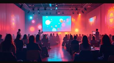 Celebration of World Marketing Day with creative marketing professionals