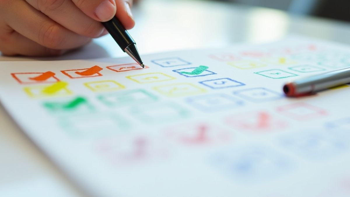 Checklist voor opruimen en organiseren