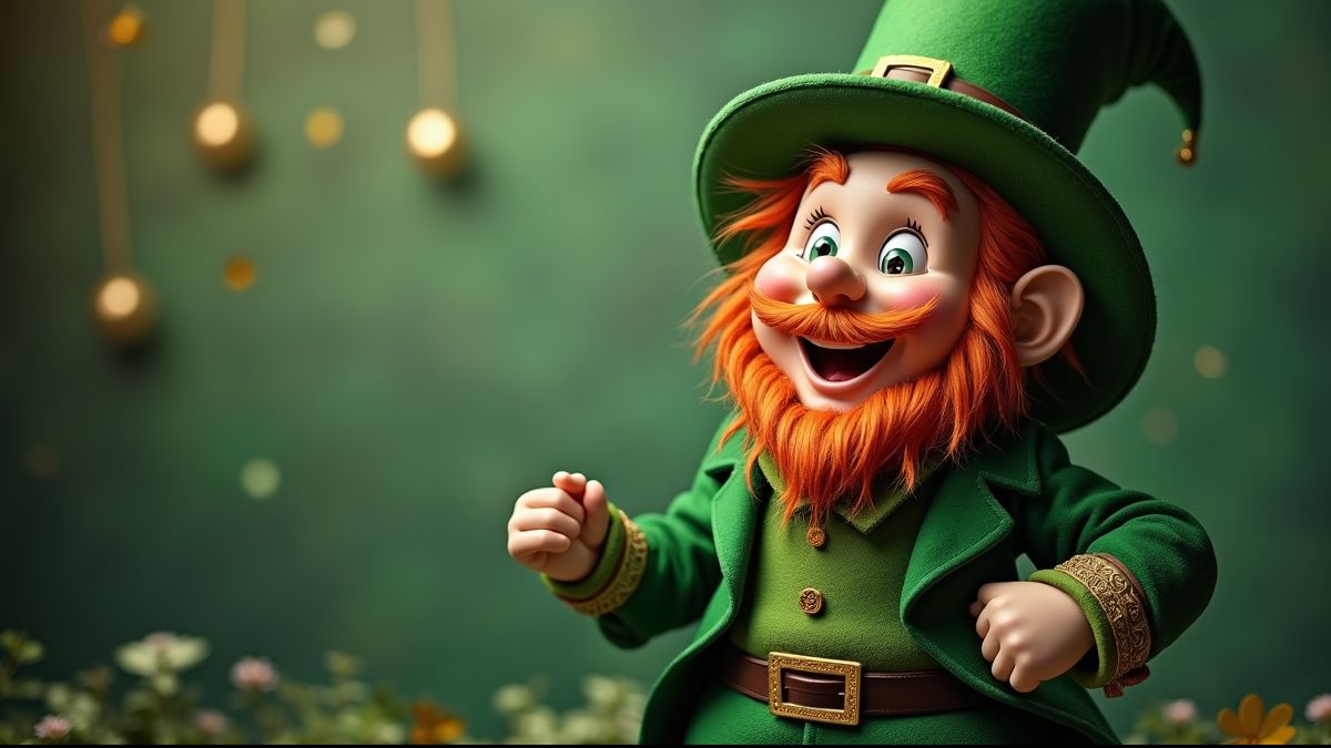 Dansende Leprechaun