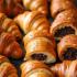 Diverse croissants in een mooie schikking.