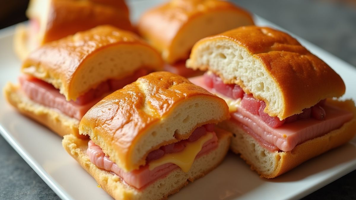 Diverse Monte Cristo sandwiches mooi gepresenteerd.