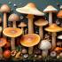 Diverse paddenstoelen