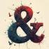 Een artistieke weergave van het ampersand symbool