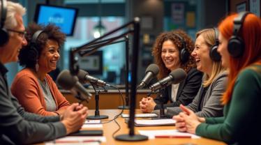 Oude radio met nostalgische sfeer