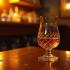 Een glas Scotch whisky in een gezellige omgeving