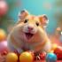 Een hamster tijdens Wereld Hamster Dag