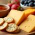 Een kaasproeverij met verschillende soorten cheddar