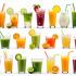 Een kleurrijk assortiment van verschillende drankjes