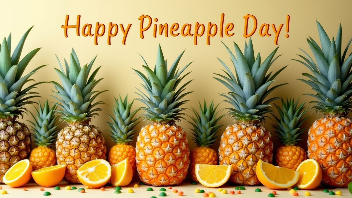 Ananas Dag: Een Tropische Viering
