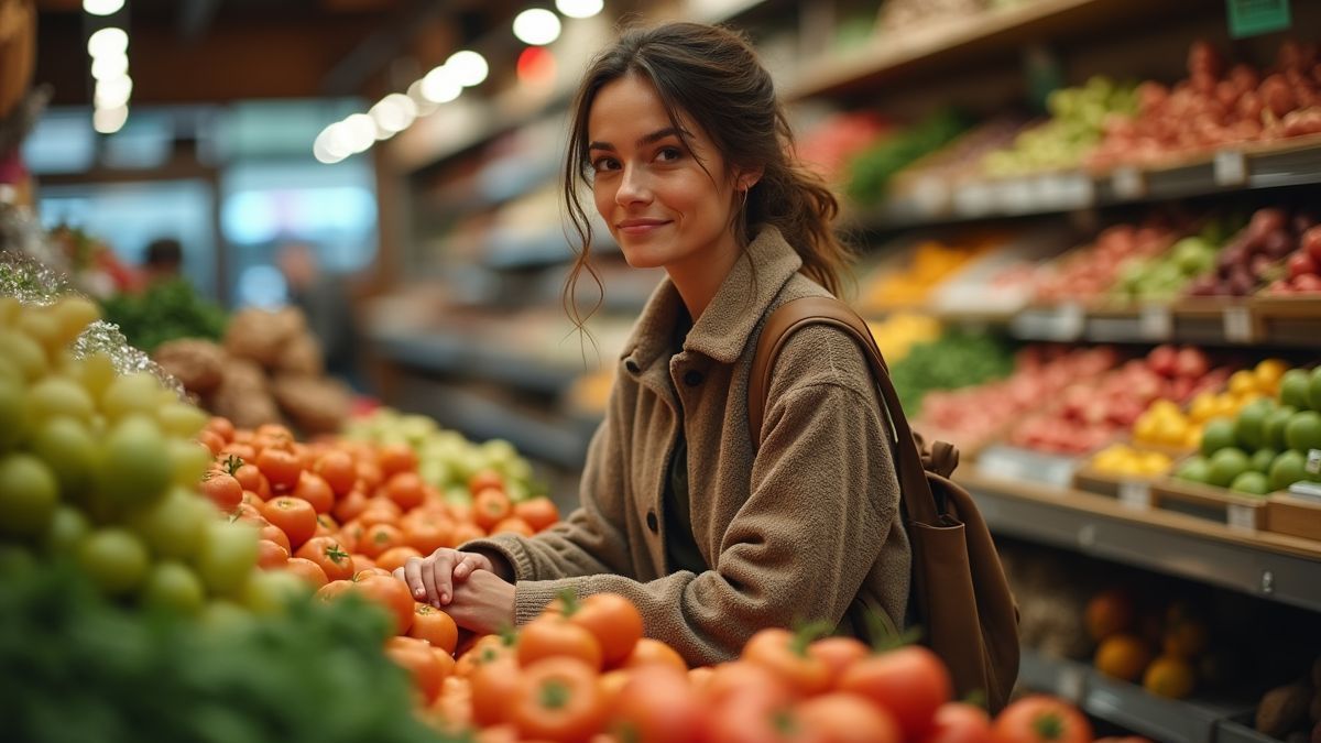 Een koopvaardige consument die nadenkt over ethische keuzes.