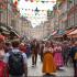 Een levendig straatfestival in België