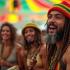 Een levendige viering van de reggae muziek.