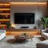 Een modern interieur met slimme technologie