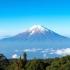 Een prachtig uitzicht op de Chimborazo berg met heldere lucht.
