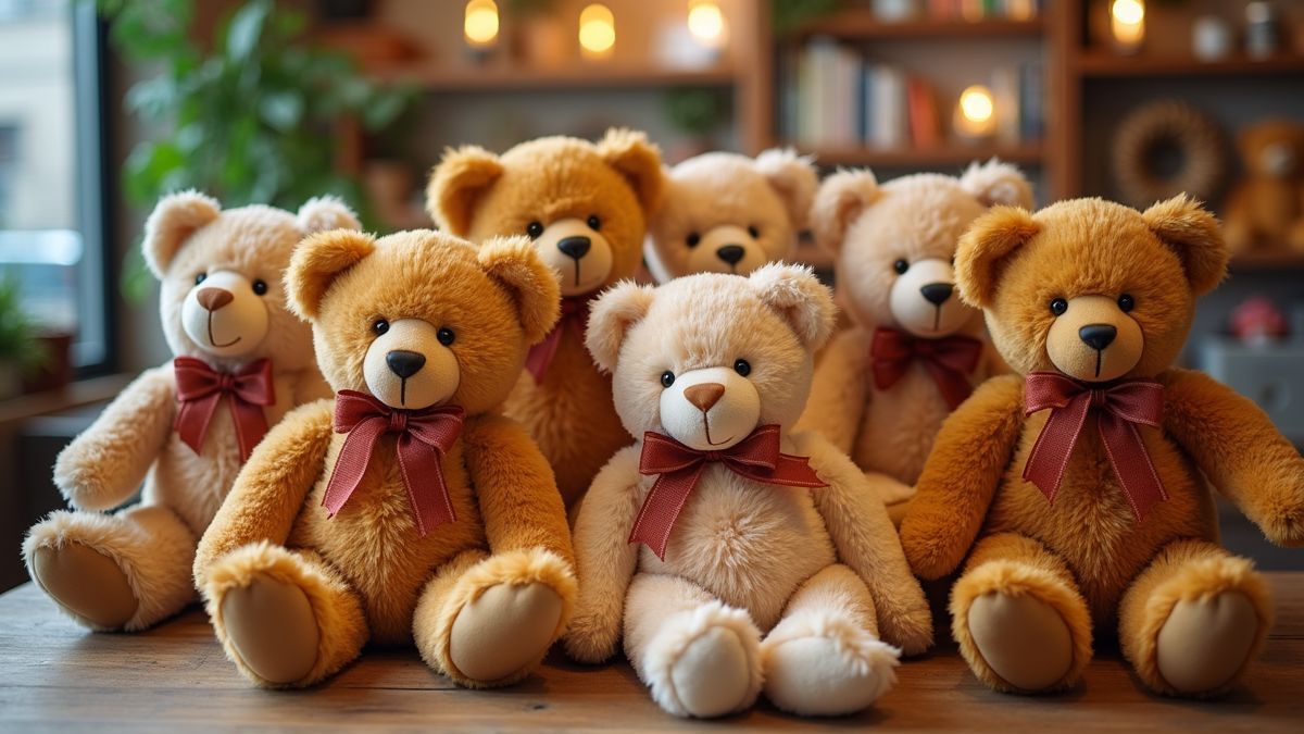 Een schattige weergave van teddyberen die moderne vriendschappen vertegenwoordigen.