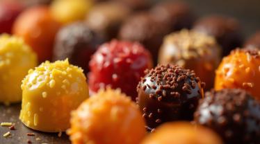 Een selectie van heerlijke Belgische pralines