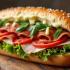 Een smaakvolle hoagie sandwich