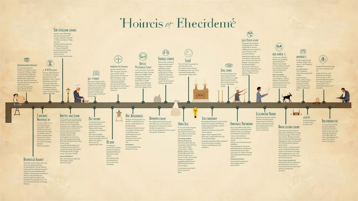 Een tijdlijn van de geschiedenis van notarissen