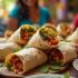 Een vrolijke samenkomst met burrito's