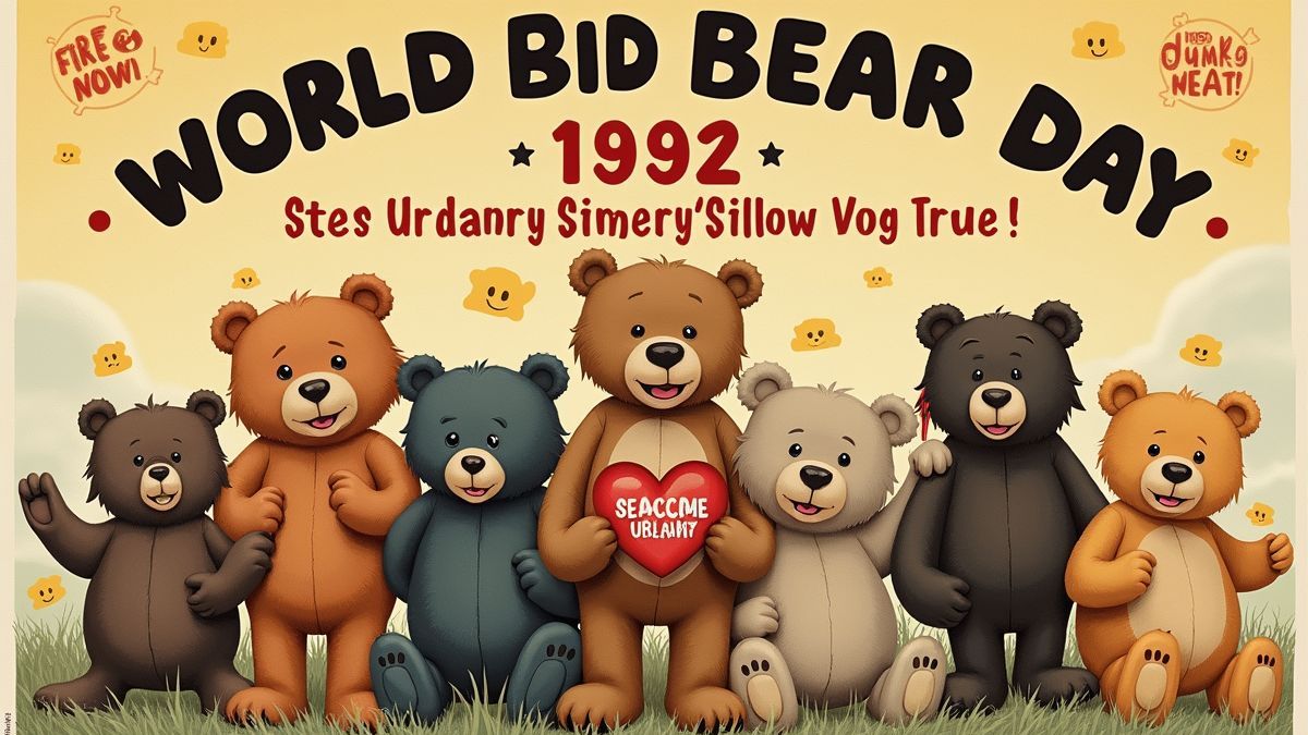 Eerste Wereld Beren Dag in 1992