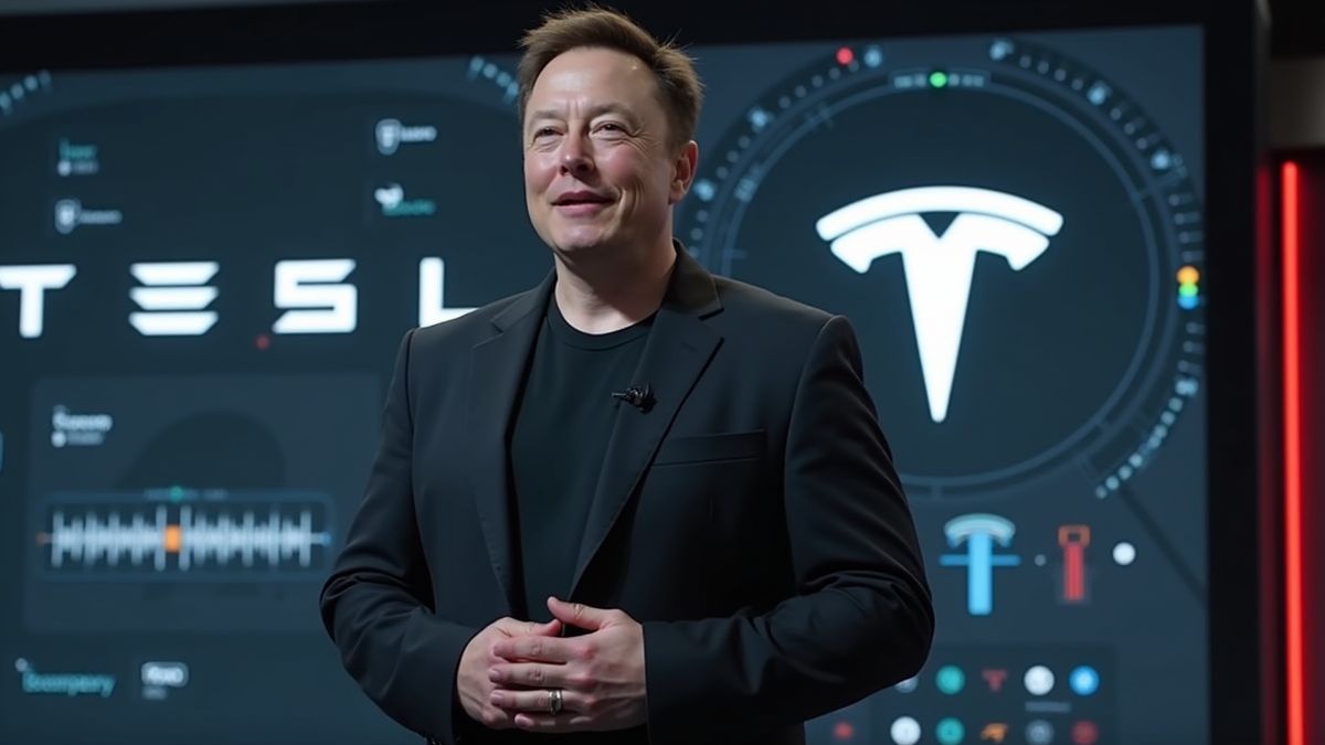 Elon Musk presenteert modern logo
