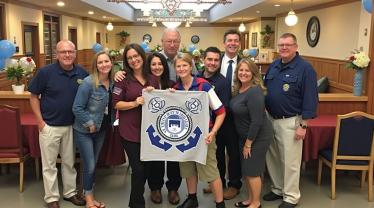 Feestelijke viering van de US Coast Guard Verjaardag