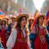 Feestelijke vieringen van Onafhankelijkheidsdag in Armenië.