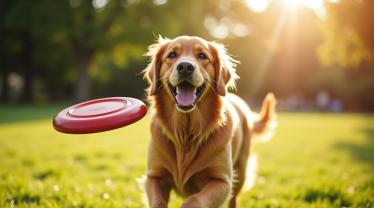 Vrolijke groep Gouden Retrievers