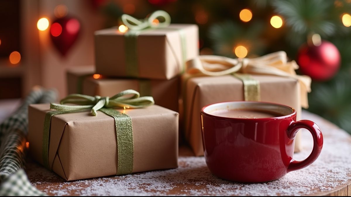 Geschenkpaketten met warme chocolademelk