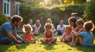 Gezellige Belgische achtertuin