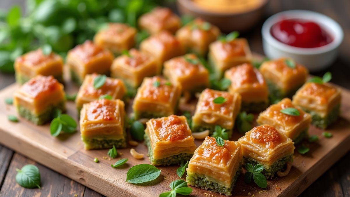 Gezonde Baklava Hapjes