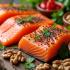 Gezonde voeding rijk aan omega-3 vetzuren.