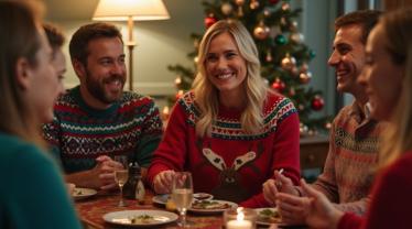 Knisperige truien met duurzaamheidssymbolen