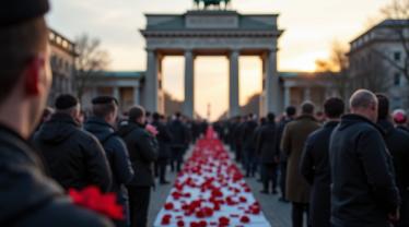 Herdenking bij de Menenpoort in Ieper