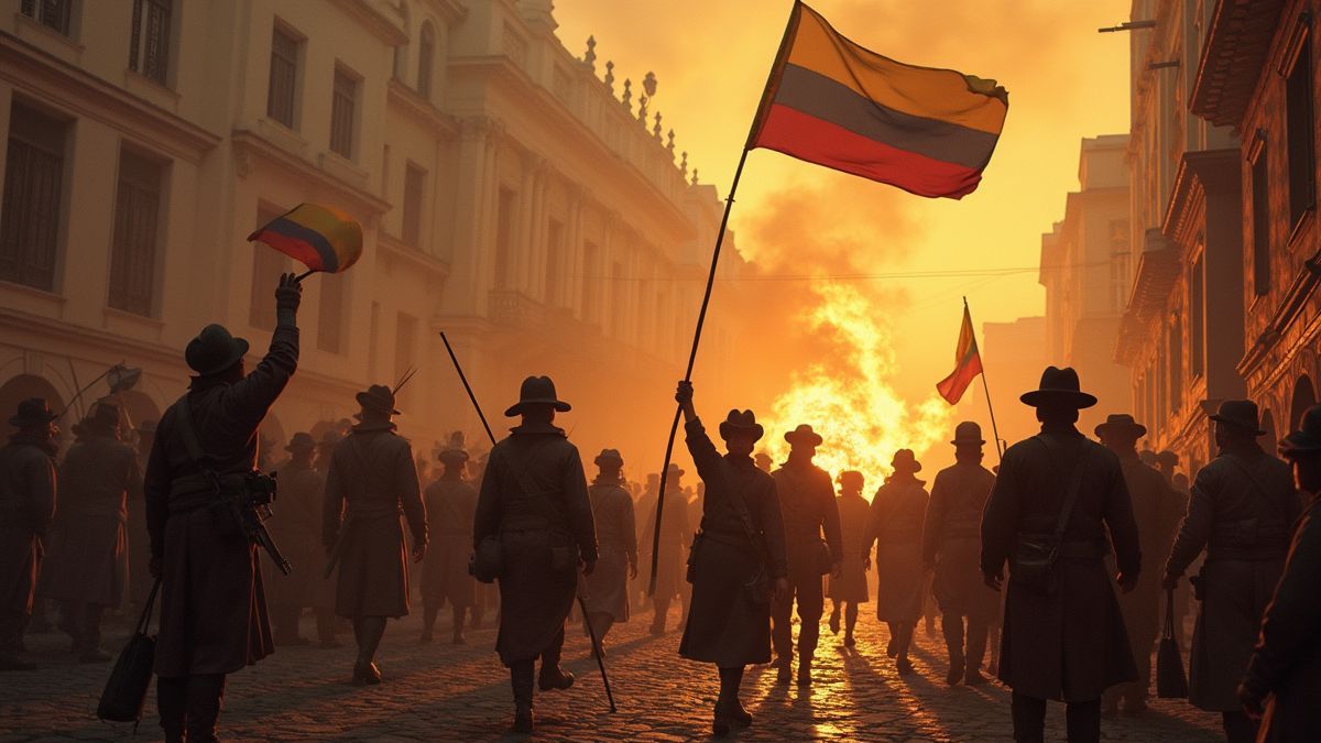 Historisch evenement van de Colombiaanse onafhankelijkheidsbeweging.