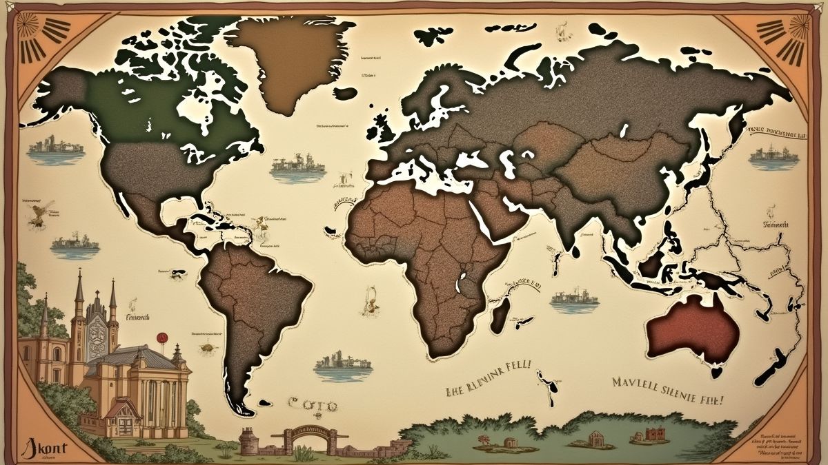Historische afbeelding van de oorsprong van bingo