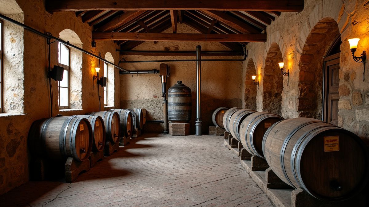 Historische Beierse brouwerij met traditionele bierproductie.