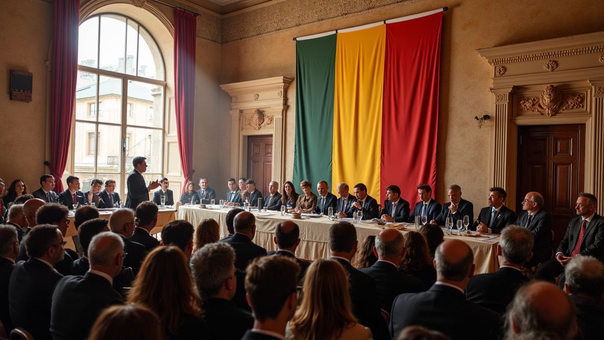 Historische conferentie van Romani Unie.