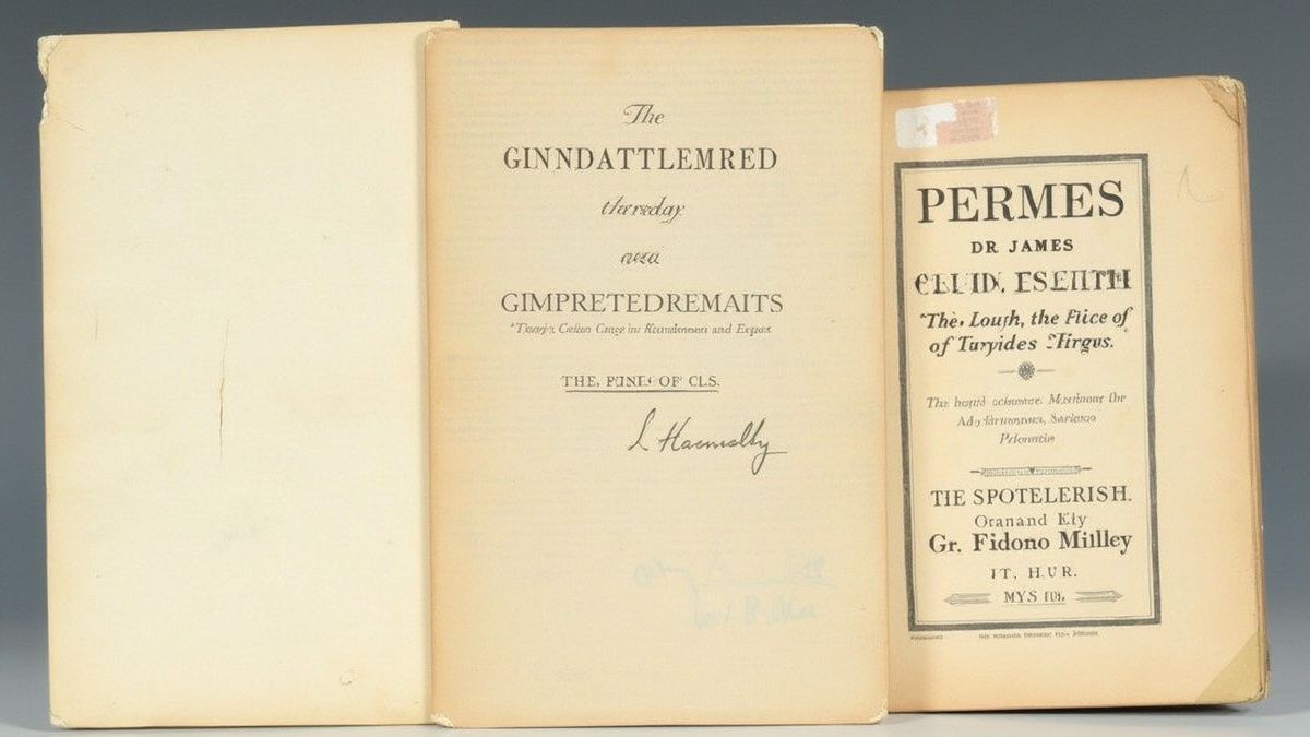 Historische documenten van Dr. James Parkinson