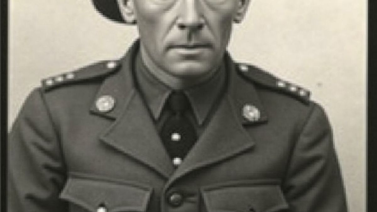 Historische foto van Alvin C. York tijdens de Eerste Wereldoorlog
