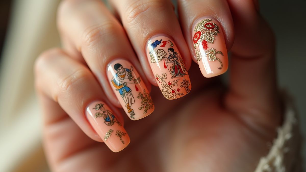 Historische nagelkunst uit het oude China.