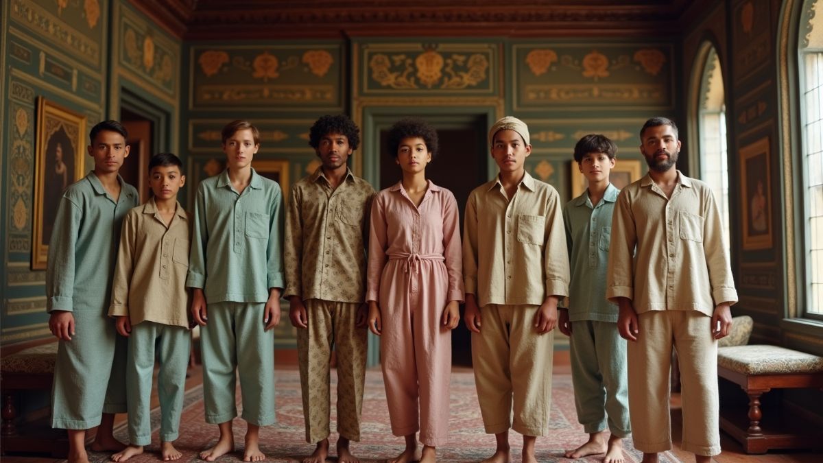 Historische pyjama's en westerse invloed
